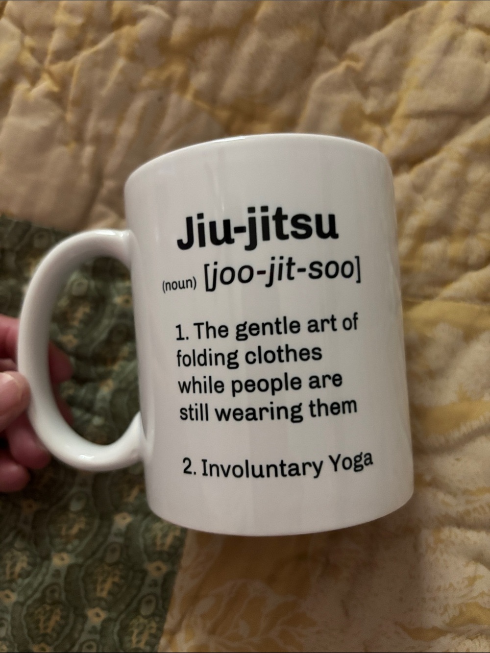 Jiu-jitsu Humor Ceramic Coffee Mug